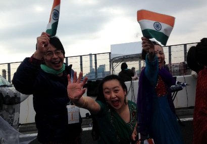 横浜マラソン2015インド